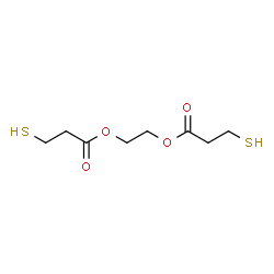 ChemSpider 2D Image | 1,2-Ethanediyl bis(3-sulfanylpropanoate) | C8H14O4S2