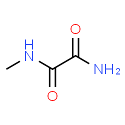 ChemSpider 2D Image | methyl oxamide | C3H6N2O2
