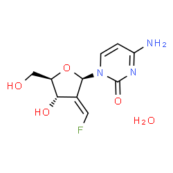 ChemSpider 2D Image | tezacitabine | C10H14FN3O5