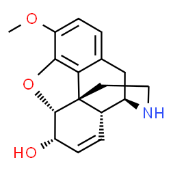 ChemSpider 2D Image | norcodeine | C17H19NO3