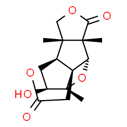 ChemSpider 2D Image | Merrilactone A | C15H18O6