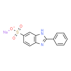 ChemSpider 2D Image | Ensulizole sodium | C13H9N2NaO3S