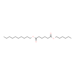 ChemSpider 2D Image | Decyl hexyl adipate | C22H42O4