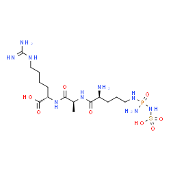 ChemSpider 2D Image | Phaseolotoxin | C15H34N9O8PS