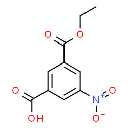 ChemSpider 2D Image | 3-ethoxycarbonyl-5-nitrobenzoic acid | C10H9NO6