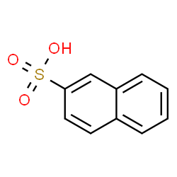 ChemSpider 2D Image | 2-Naphthalenesulfonic acid | C10H8O3S