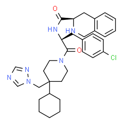 ChemSpider 2D Image | THIQ | C33H41ClN6O2