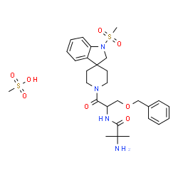 ChemSpider 2D Image | Ibutamoren mesylate | C28H40N4O8S2