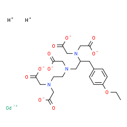 ChemSpider 2D Image | Gadoxetic acid | C23H30GdN3O11