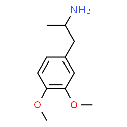 ChemSpider 2D Image | 3,4-dimethoxyamphetamine | C11H17NO2