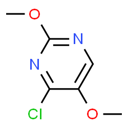 ChemSpider 2D Image | 4-Chloro-2,5-dimethoxypyrimidine | C6H7ClN2O2