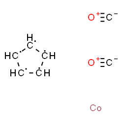 ChemSpider 2D Image | carbon monoxide; cobalt; cyclopentane | C7H5CoO2