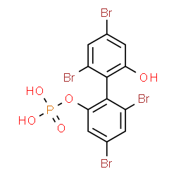 ChemSpider 2D Image | bromophenophos | C12H7Br4O5P