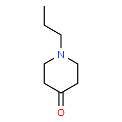ChemSpider 2D Image | 1-Propyl-4-piperidone | C8H15NO