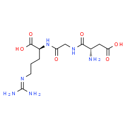 ChemSpider 2D Image | L-alpha-Aspartylglycyl-N~5~-(diaminomethylene)-L-ornithine | C12H22N6O6