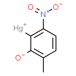 ChemSpider 2D Image | Nitromersol | C7H5HgNO3