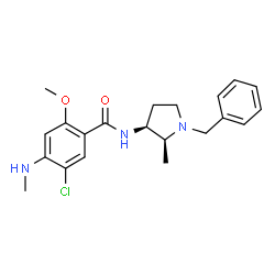 ChemSpider 2D Image | Nemonapride (JAN) | C21H26ClN3O2