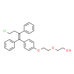 ChemSpider 2D Image | Fispemifene | C26H27ClO3