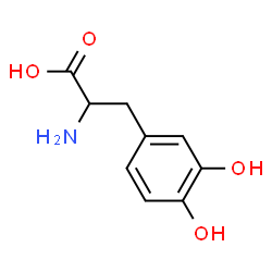 ChemSpider 2D Image | dihydroxyphenylalanine | C9H11NO4