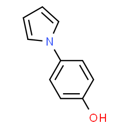ChemSpider 2D Image | 4-(Pyrrol-1-yl)phenol | C10H9NO