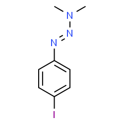ChemSpider 2D Image | (1E)-1-(4-Iodophenyl)-3,3-dimethyl-1-triazene | C8H10IN3