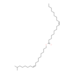 ChemSpider 2D Image | (9Z)-16-Methyl-9-heptadecen-1-yl (9Z)-9-octadecenoate | C36H68O2