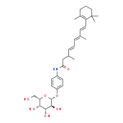 ChemSpider 2D Image | 15-{[4-(beta-L-Galactopyranosyloxy)phenyl]amino}-13,14-dihydroretinal | C32H45NO7