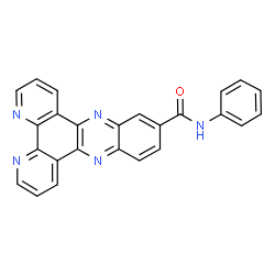 ChemSpider 2D Image | N-Phenyldipyrido[3,2-a:2',3'-c]phenazine-11-carboxamide | C25H15N5O