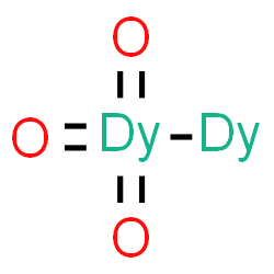 ChemSpider 2D Image | Trioxodidysprosium(Dy-Dy) | Dy2O3