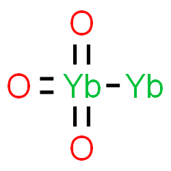 ChemSpider 2D Image | Trioxodiytterbium(Yb-Yb) | O3Yb2