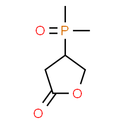 ChemSpider 2D Image | 4-(Dimethylphosphoryl)dihydro-2(3H)-furanone | C6H11O3P