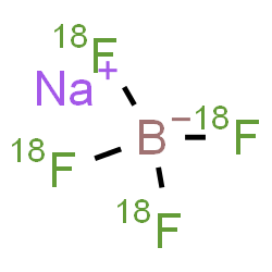 ChemSpider 2D Image | Sodium (~18~F_4_)tetrafluoroborate | B18F4Na