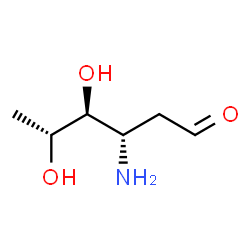 ChemSpider 2D Image | 3-Amino-2,3,6-trideoxy-D-ribo-hexose | C6H13NO3