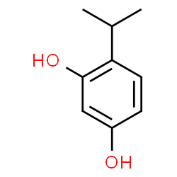 ChemSpider 2D Image | 4-Isopropylresorcinol | C9H12O2