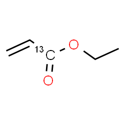 ChemSpider 2D Image | Ethyl (1-~13~C)-2-propenoate | C413CH8O2