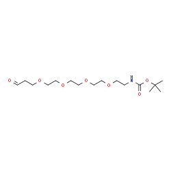 ChemSpider 2D Image | 2-Methyl-2-propanyl (15-oxo-3,6,9,12-tetraoxapentadec-1-yl)carbamate | C16H31NO7