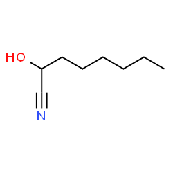 ChemSpider 2D Image | 2-Hydroxyoctanenitrile | C8H15NO