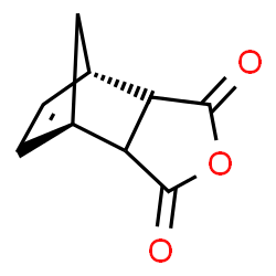 ChemSpider 2D Image | (1R,7S)-4-Oxatricyclo[5.2.1.0~2,6~]dec-8-ene-3,5-dione | C9H8O3