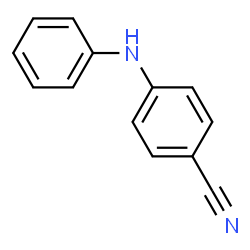 ChemSpider 2D Image | 4-Anilinobenzonitrile | C13H10N2