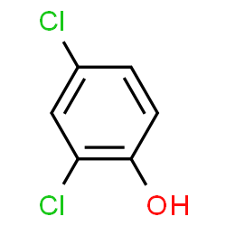 ChemSpider 2D Image | 2,4-Dichlorophenol | C6H4Cl2O