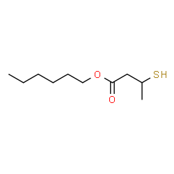 ChemSpider 2D Image | Hexyl 3-mercaptobutyrate | C10H20O2S
