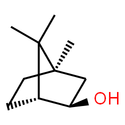 ChemSpider 2D Image | (1R,2R,4R)-4,7,7-Trimethylbicyclo[2.2.1]heptan-2-ol | C10H18O