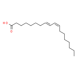 ChemSpider 2D Image | (8E,10Z)-8,10-Octadecadienoic acid | C18H32O2