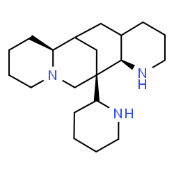 ChemSpider 2D Image | (6beta,16xi,18S)-Ormosanine | C20H35N3