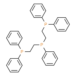 ChemSpider 2D Image | Bis(2-(diphenylphosphino)ethyl)phenylphosphine | C34H33P3