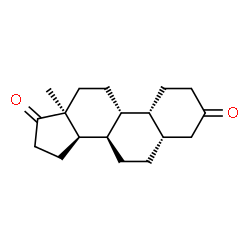 ChemSpider 2D Image | (5alpha,10alpha,14beta)-Estrane-3,17-dione | C18H26O2
