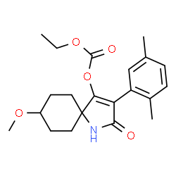ChemSpider 2D Image | spirotetramat | C21H27NO5