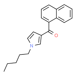 ChemSpider 2D Image | JWH-030 | C20H21NO