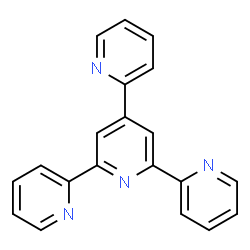 ChemSpider 2D Image | 4'-(2-Pyridyl)-2,2':6',2''-terpyridine | C20H14N4
