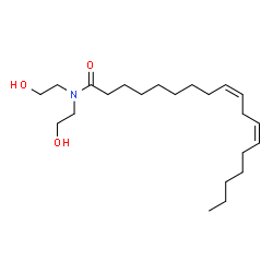 ChemSpider 2D Image | Linoleic diethanolamide | C22H41NO3